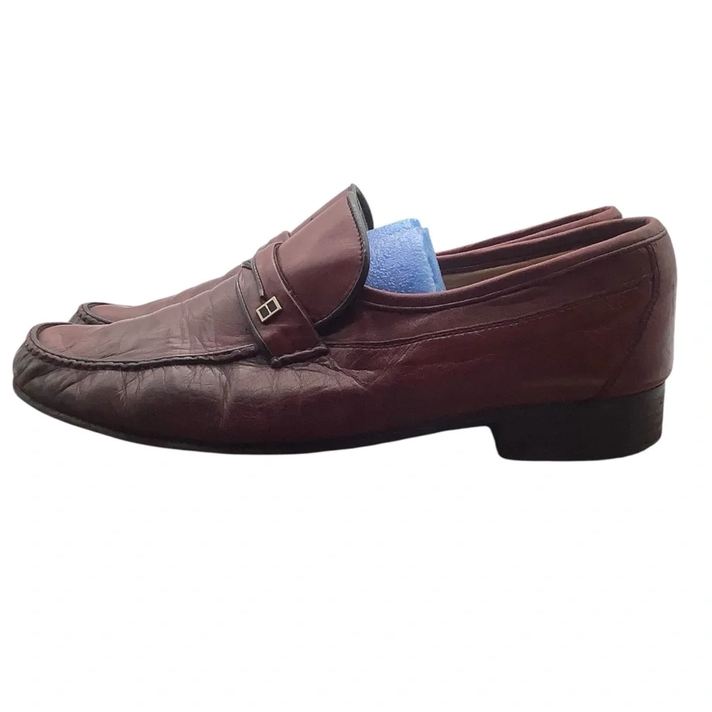 Bruno Magli Men's Brown Loafers size‎ 8.5